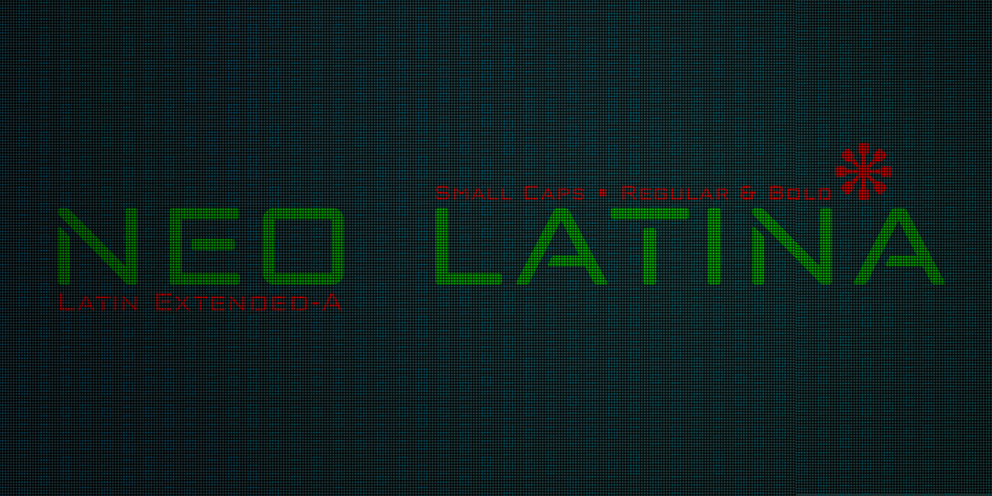 Przykład czcionki Neo Latina Latina